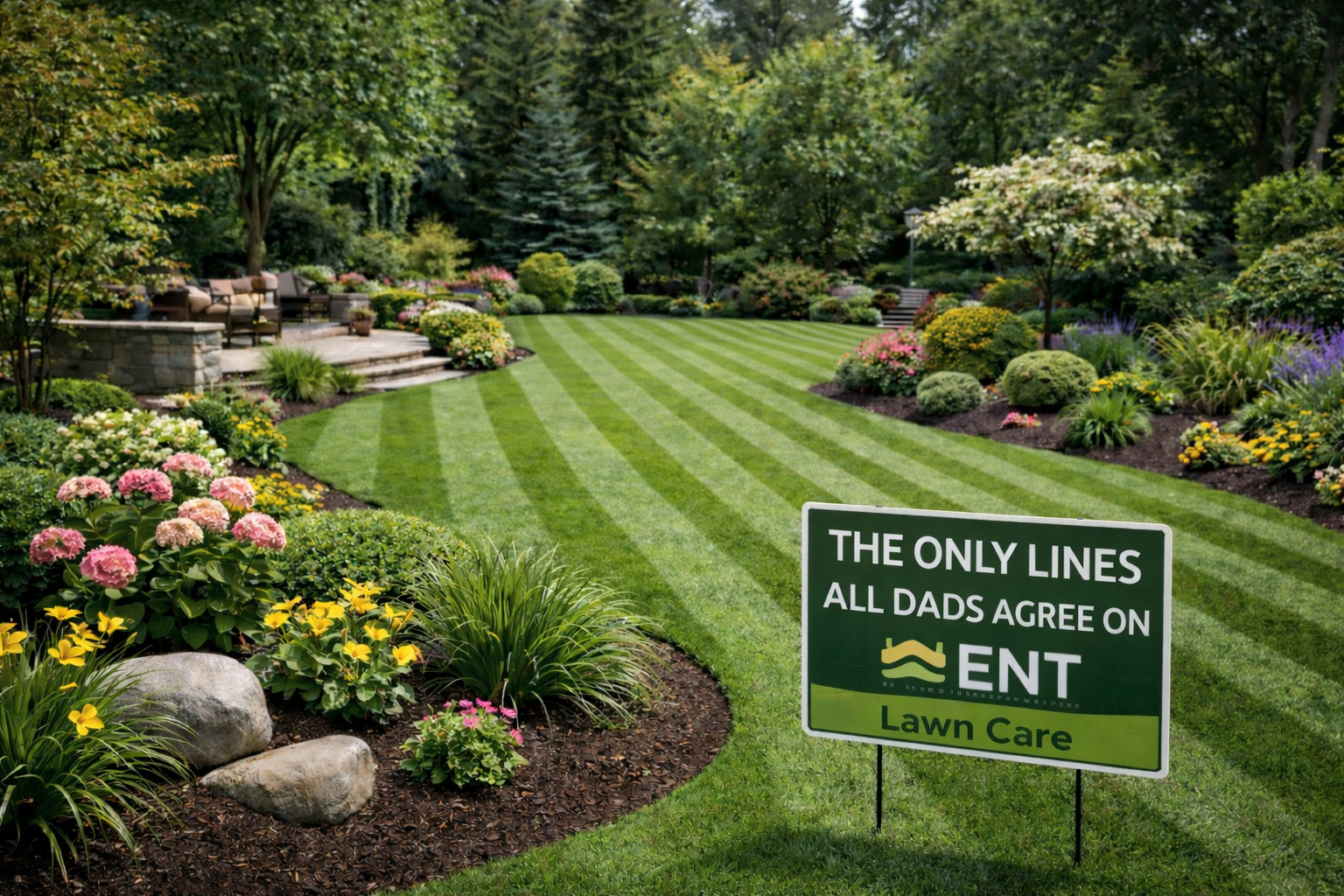 Professional lawn care and landscaping service in Ogden Utah